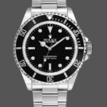 Rolex Submariner 5513 Black Dial Stainless Steel 40mm Mens Replica Watch