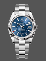 Rolex Sky-Dweller 42 m336934 0005 Stainless Steel Blue Dial Replica Watch