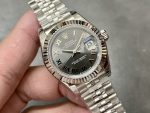 Rolex Datejust 279174 Stainless Steel Dark Grey Roman Dial 28mm Lady Replica Watch - Image 4