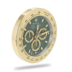 Rolex Daytona Gold & Green Wall Clock - Image 3