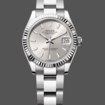 Rolex Datejust 31 Stainless Steel and White Gold Silver Dial M278274 0011 Women's Watch