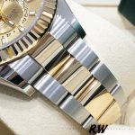 Rolex Sky-Dweller 326933 Champagne Dial Stainless Steel 42MM Mens Replica Watch - Image 4