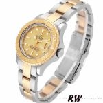 Rolex Yacht-Master 169623 Steel Yellow Gold Champagne Dial 29MM Lady Replica Watch - Image 3