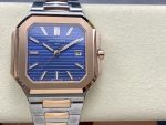 Patek Philippe Cubitus 5821/1AR-001 Stainless Steel Rose Gold Blue Dial Men's Watch - Image 3