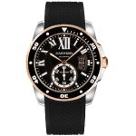 CARTIER Calibre Rose Gold Mix Black 42mm