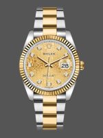 Rolex Datejust 126233 Champagne Jubilee Dial 36MM Unisex Replica Watch