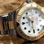 Rolex Yacht-Master 16623 Gold Bezel 40mm Mens replica Watch - Image 2