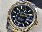 Rolex Sky Dweller 42 Yellow Rolesor Black Dial Oyster M336933 0003 Men's Watch - Image 5