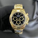 Rolex Daytona 40mm Yellow Gold Oyster Bracelet with Black Stick Dial 126508 0004 - Image 3