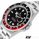 Rolex GMT-Master II 16710 Black Dial Black Red Coke Bezel 40MM Mens Replica Watch - Image 4