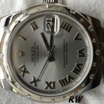 Rolex Datejust 178344 Rhodium Grey Dial Jubilee Bracelet 31MM Lady Replica Watch - Image 3