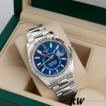 Rolex Sky-Dweller 42 m336934 0005 Stainless Steel Blue Dial Replica Watch - Image 13