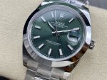 Rolex Datejust 41 Green Stick Dial Oyster m126300 0019 Men's Watch - Image 5