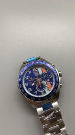 Tag Heuer Formula 1 x Gulf Chronograph CAZ101AT.BA0842 Quartz 43mm - Image 4