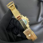 Rolex Daytona 40mm Yellow Gold Oyster Bracelet with Black Stick Dial 126508 0004 - Image 8