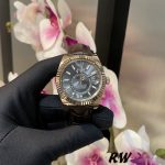 Rolex Sky-Dweller 326135 Dark Rhodium Dial 42MM Mens Replica Watch - Image 6