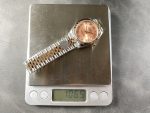 Rolex Datejust 278271 Sun Dust Roman Dial Two Tone Rose Gold Fluted Bezel Jubilee - Image 11