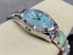 Rolex Day Date 40mm Platinum 228236 0006 Ice Blue Baguette - Image 7