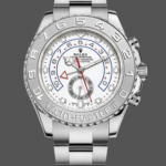 Rolex Yacht Master II 116689 White Dial Platinum 44mm Mens Replica Watch