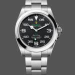 Rolex Air-King Stainless Steel Black Arabic Dial 116900 40mm Mens Replica Watch