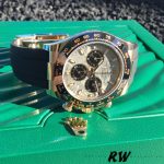 Rolex Cosmograph Daytona 116518LN Meteorite and Black Index Dial 40mm Mens Replica Watch - Image 14