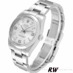 Rolex Oyster Perpetual Air-King 114200 Silver Arabic Dial 34mm Unisex Replica watch - Image 3