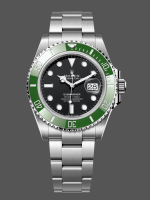 Replica Rolex Submariner 126610LV Green Bezel Black Dial 41mm Mens Watch