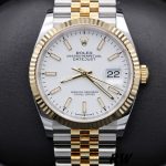 Rolex Datejust m126233 0019 White Index Dial Fluted Bezel 36MM Unisex Replica Watch - Image 11