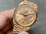 Rolex Day-Date m128235 0009 Everose Gold Pink Rose Dial 36MM Unisex Replica Watch - Image 5