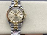 Rolex Datejust 36MM 126233 0015 Champagne Index Dial Fluted Bezel Unisex Replica Watch - Image 3