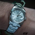 Rolex Day-Date 118209 White Gold Oyster Bracelet White Dial 36mm Unisex Replica Watch - Image 3