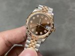 Rolex Datejust 31 Stainless Steel and Rose Gold Chocolate Diamond Dial m278341rbr 0028 - Image 5