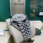 Rolex Sky-Dweller 326934 Fluted Bezel White Dial 42MM Replica Watch - Image 3