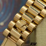 Rolex Day Date 118348 Black Diamond Dial 36mm Unisex Replica Watch - Image 6