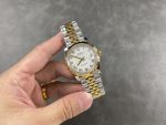 Rolex Datejust 126233 White Roman Dial Fluted Bezel 36MM Unisex Replica Watch - Image 6