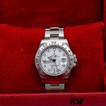 Rolex Explorer II 16570 Stainless Steel White Dial 40MM Mens Replica Watch - Image 6