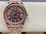 Rolex Sky Dweller 42 Everose Gold Chocolate Dial m336935 0006 - Image 3
