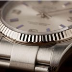 Rolex Oyster Perpetual Air-King 114234 Blue Hour Markers Silver Dial 34mm Unisex replica watch - Image 3