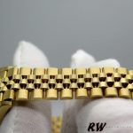 Rolex Datejust 279178 Silver Dial Diamond Yellow Gold 28mm Lady Replica Watch - Image 5