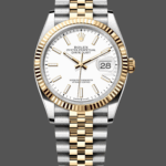 Rolex Datejust m126233 0019 White Index Dial Fluted Bezel 36MM Unisex Replica Watch