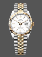 Rolex Datejust m126233 0019 White Index Dial Fluted Bezel 36MM Unisex Replica Watch