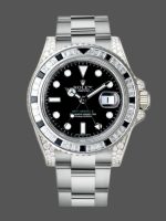 Rolex GMT Master II 116759SANR Black Dial 40mm Mens Replica Watch