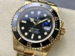 Rolex Submariner 126618LN Yellow Gold Black Dial 41mm Mens Replica Watch - Image 4
