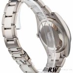 Rolex Day-Date 118239 White Gold Blue Dial Fluted Bezel 36mm Unisex Replica Watch - Image 6