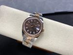 Rolex Datejust 41 Everose Gold Automatic 126331 0001 Chocolate Men's Watch - Image 6