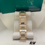 Rolex Daytona 116508 Yellow Gold Meteorite Grey Dial 40MM Mens Replica Watch - Image 14