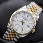 Rolex Datejust m126233 0019 White Index Dial Fluted Bezel 36MM Unisex Replica Watch - Image 12