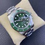Rolex Submariner Date 116610LV Stainless Steel Oyster 40MM Green Dial Mens Replica Watch - Image 4