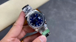 Rolex Datejust 126334 0015 Fluted Bezel Blue Diamond Dial 41MM Mens Replica Watch - Image 2