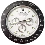 Rolex Daytona Panda Black & White Wall Clock